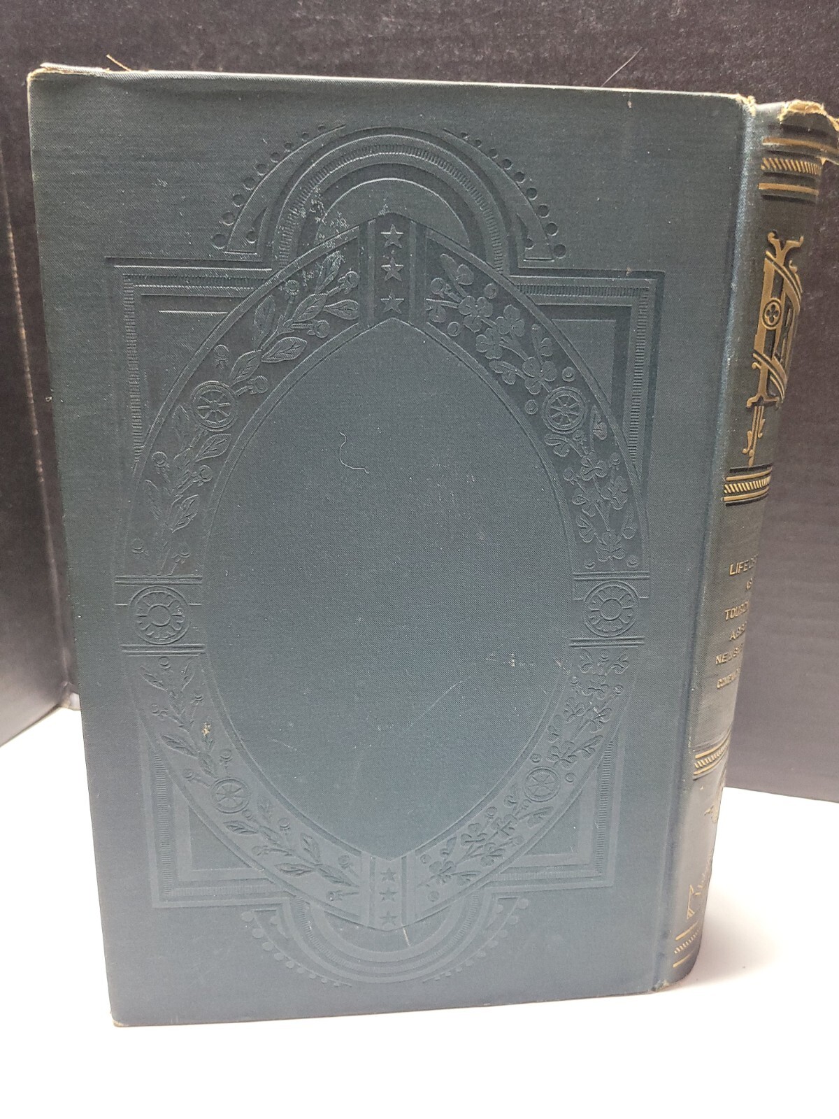 1883 LIFE & WORKS WASHINGTON IRVING VOL. 2 Lovell illustrated Hardcover Antique