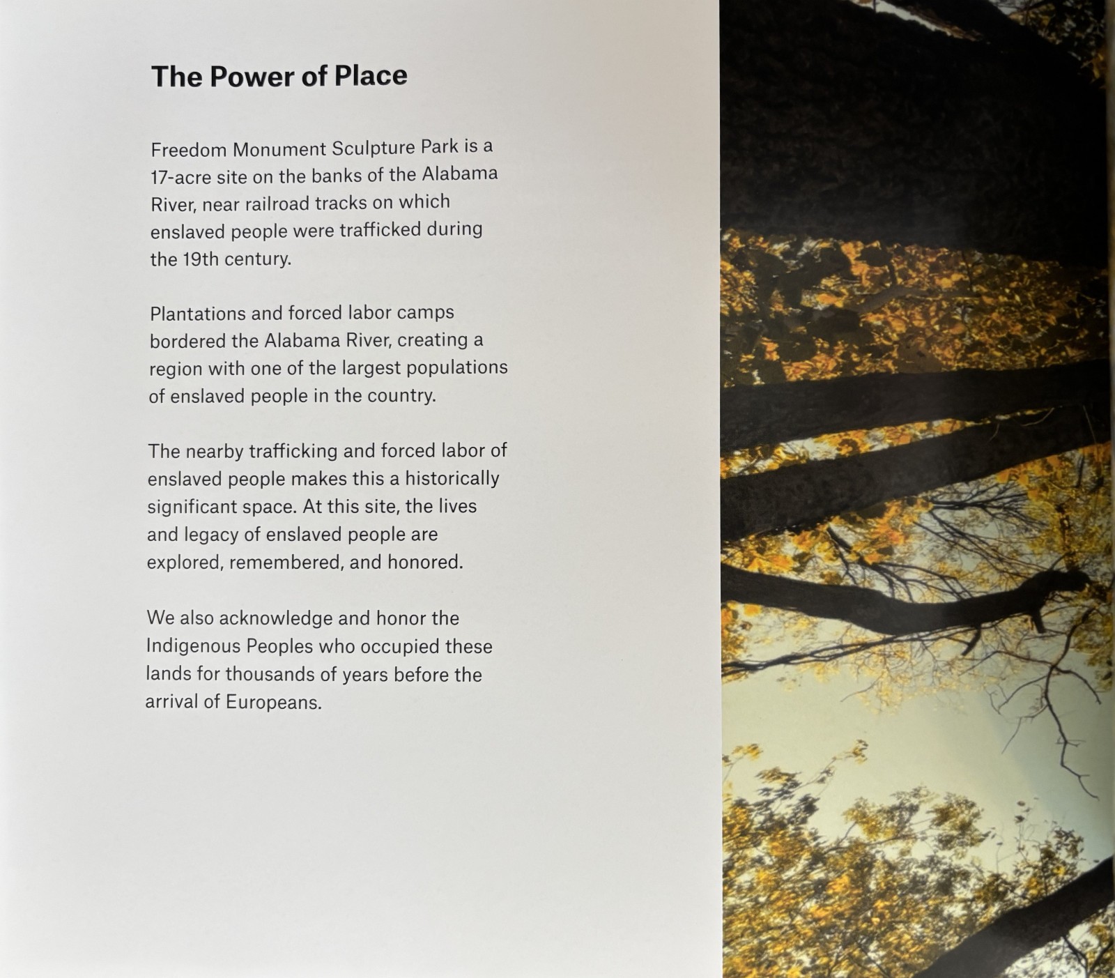 Freedom Monument Sculpture Park Guidebook 2024 – Equal Justice Initiative