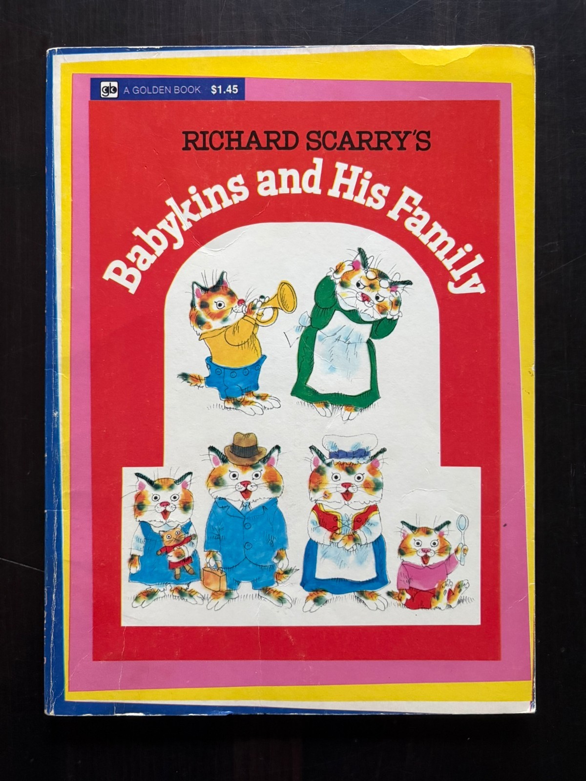 Vintage Richard Scarry’s Babykins and His Family PB 1st Ed 1973