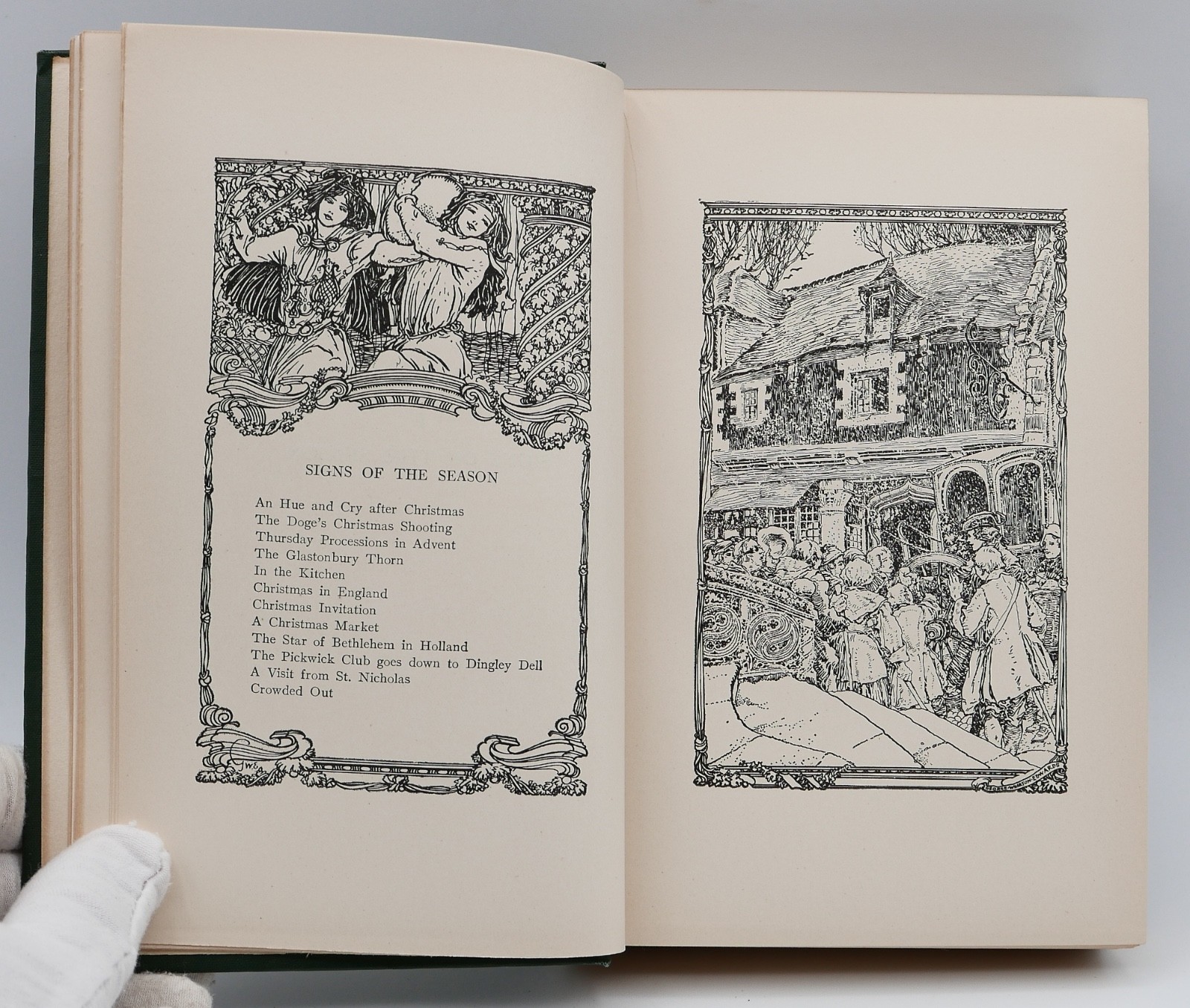 The Book of Christmas by Hamilton W. Mabie – Illustrated – Macmillan – 1924!