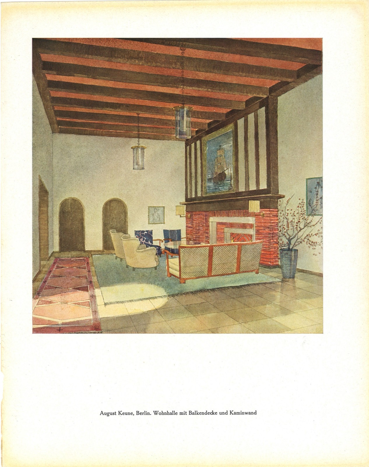 1920’s – 1930’s Germany +100 Color Plates Modern Architectural Interiors