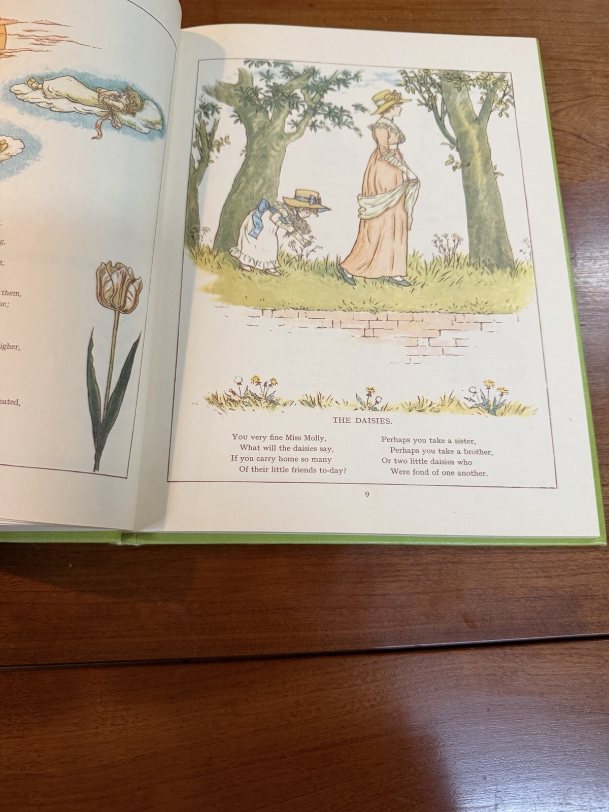 MARIGOLD GARDEN Pictures & Rhymes by Kate Greenaway VINTAGE Frederick Warne & Co
