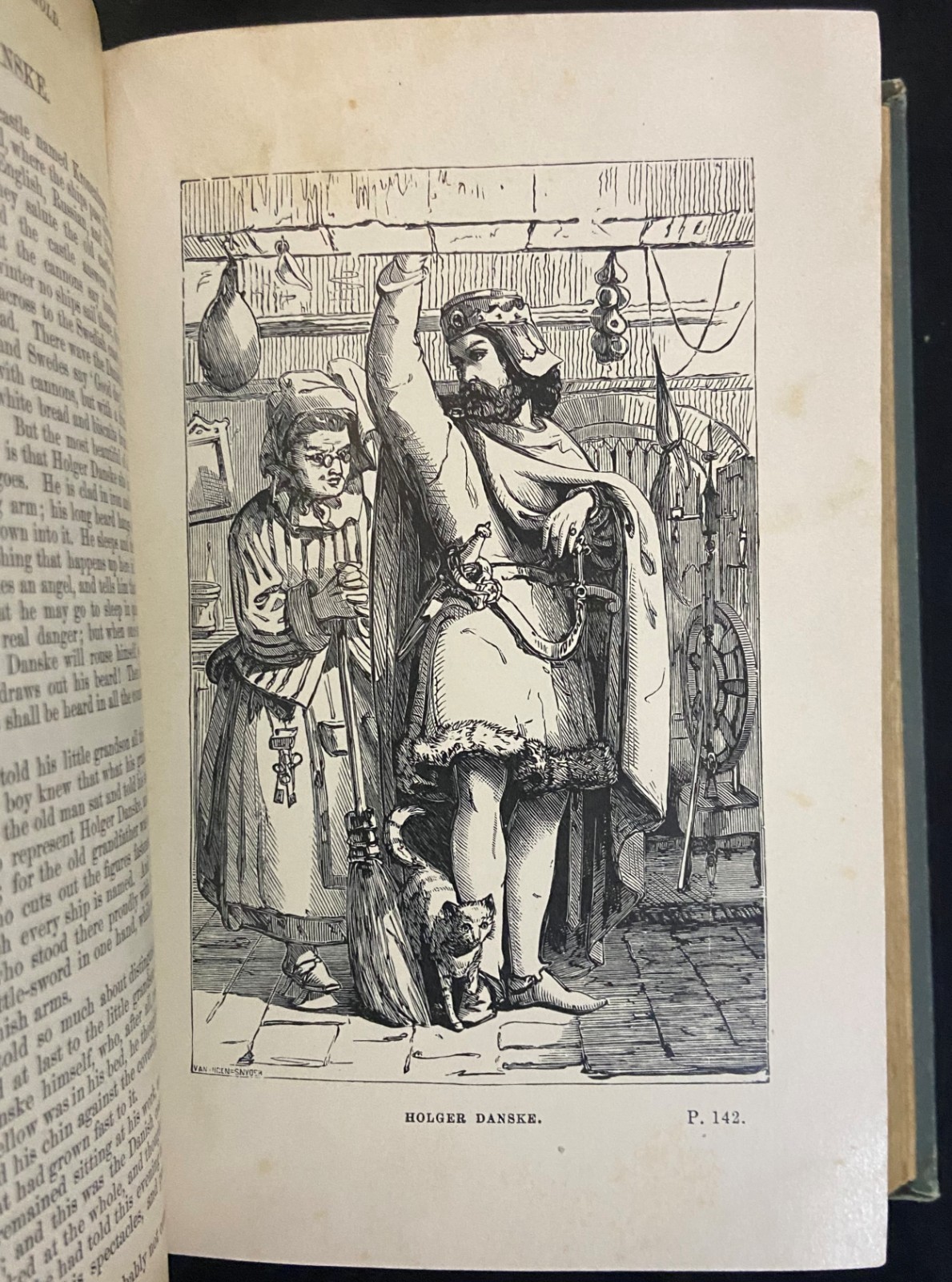 ANDERSEN’S FAIRY TALES Stories for the Household: Antique Victorian Book