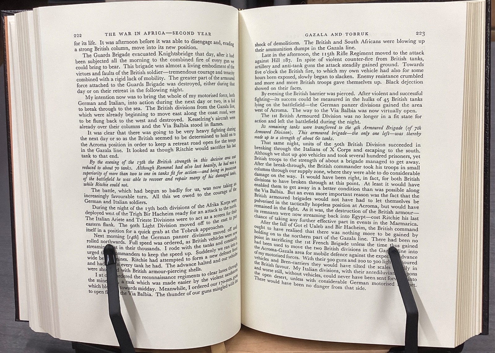 1988 The Rommel Papers: Erwin Rommel Edited by B. H. Liddell Hart Easton Press