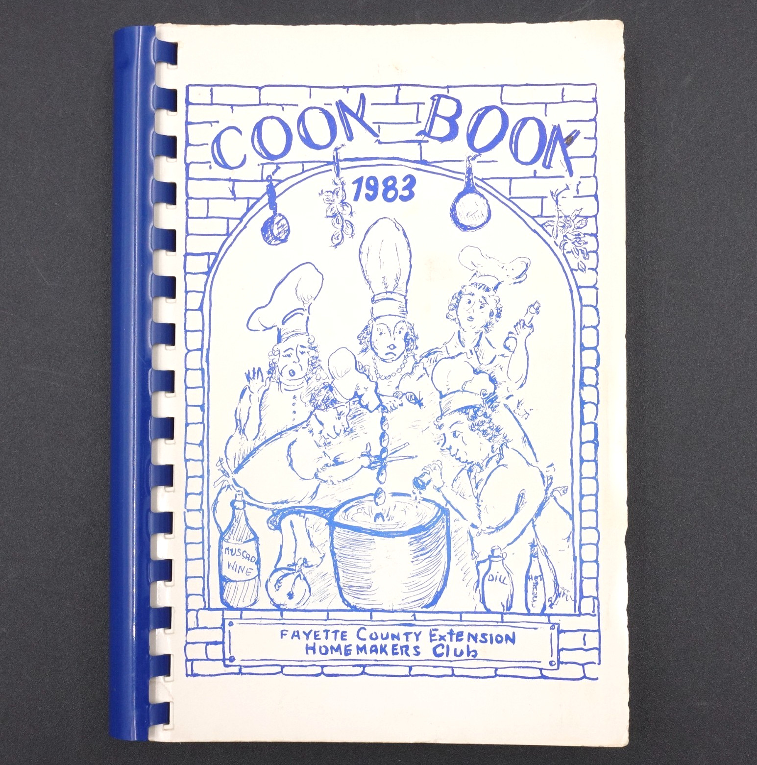 1983 Fayette County Texas Extension Homemakers Club Cook Book