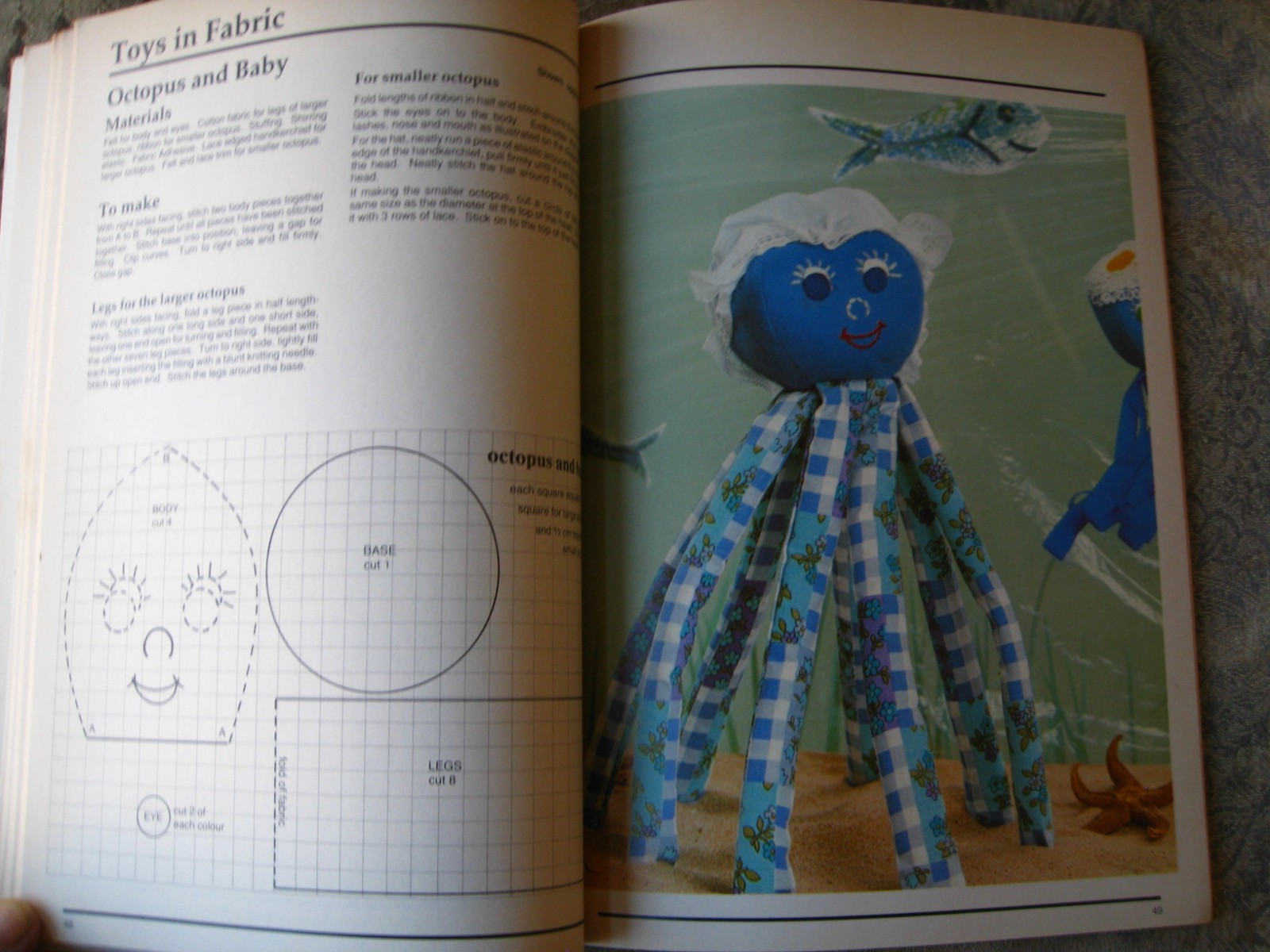 The Harmony Book of Soft Toys – 1992 – softcover