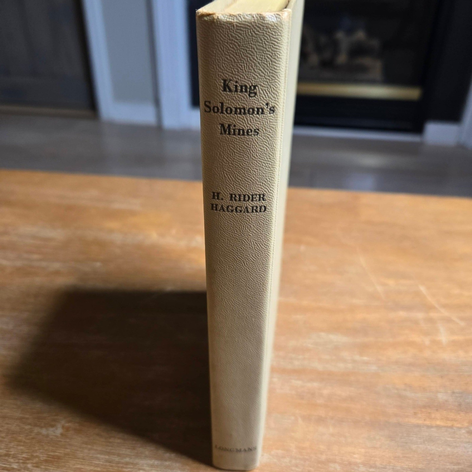 Longmans King Solomon’s Mines H Rider Haggard Vtg Hardcover BookGood Adventure