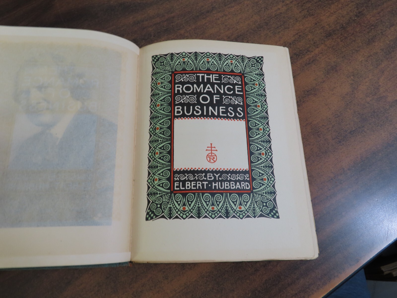 The Romance of Business Elbert Hubbard 1916 Roycrofters Bonded Leatherette
