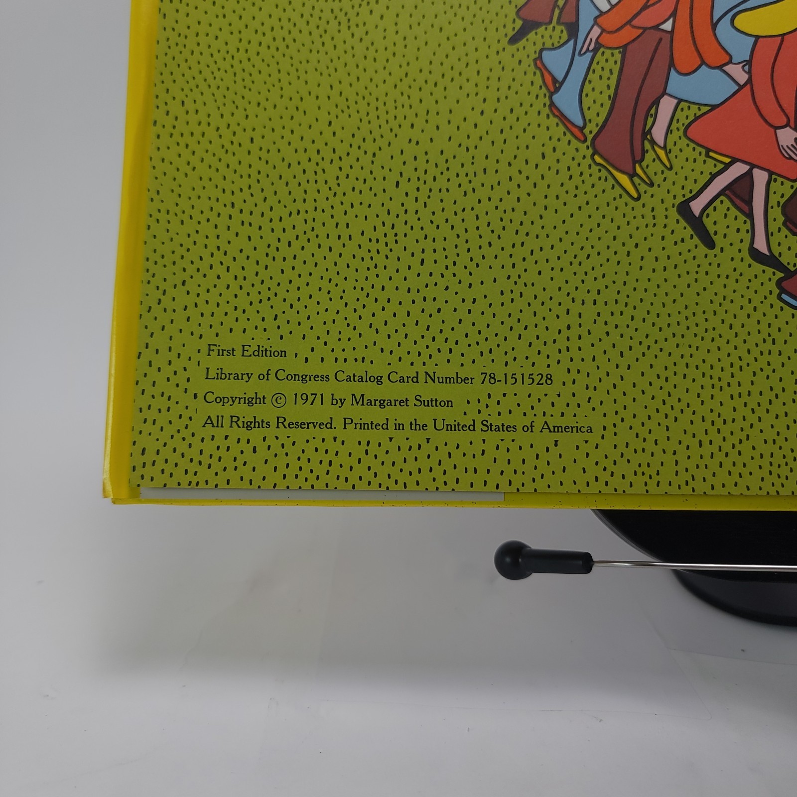 We Love You Beatles Margaret Sutton 1971 FE DJ Hardcover Book