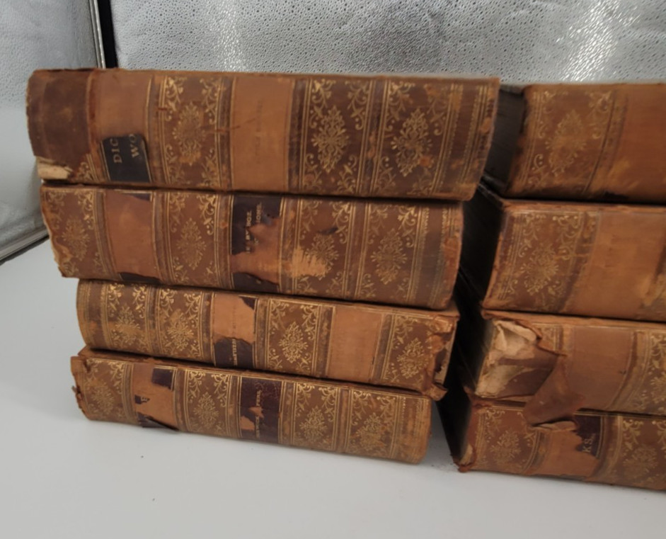 Antique Charles Dickens Works ~ 12 Volume Set ~ Late 1800s Books
