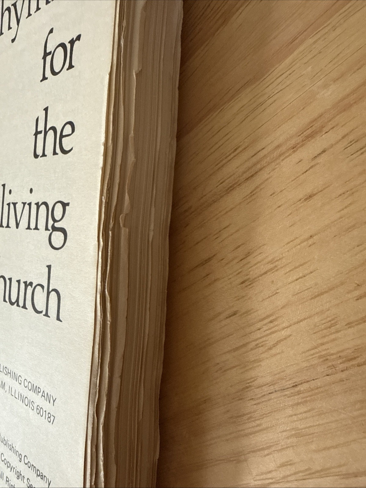 Hymns For The Living Church Hope Publishing 1974 Spiral Bound Paperback