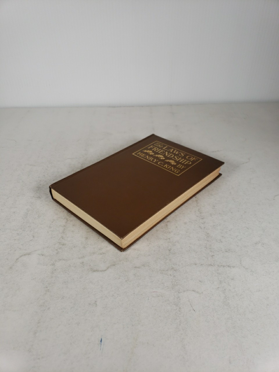 The Laws of Friendship by Henry C. King 1909 Vintage