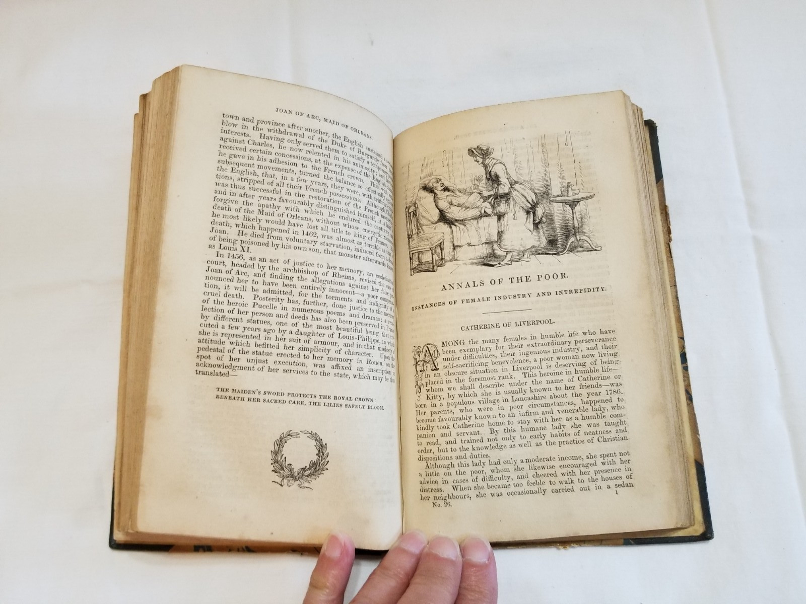Antique 1845 Chamber’s Miscellany of Useful and Entertaining Tracts