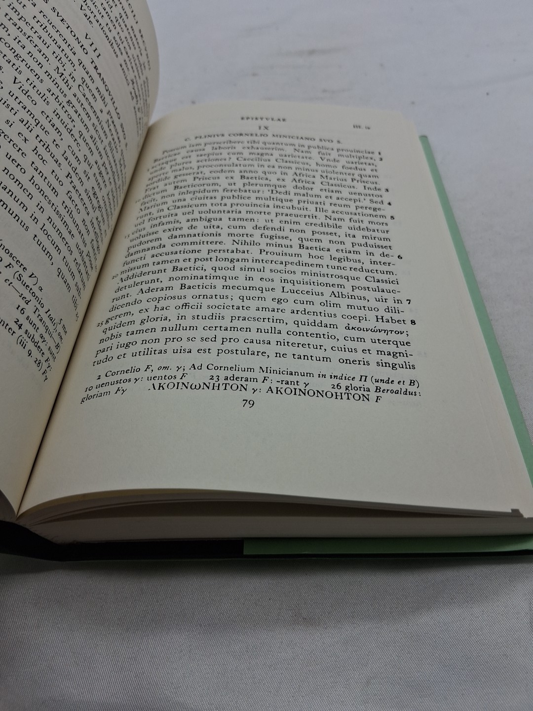 Pliny the Younger Epistularum Libri Decem: Bk.10 (Oxford Classical Texts) LATIN