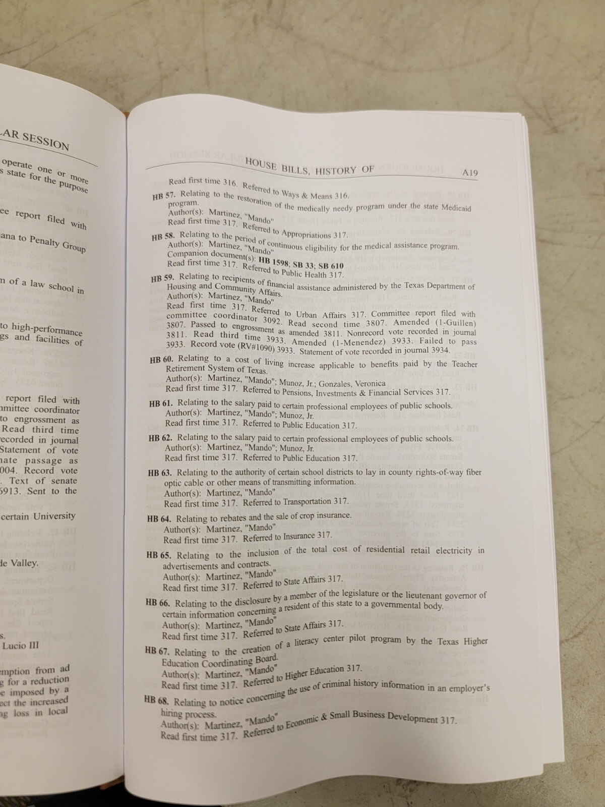 House Journal Texas 2011 82nd Legislature Volume 2-8