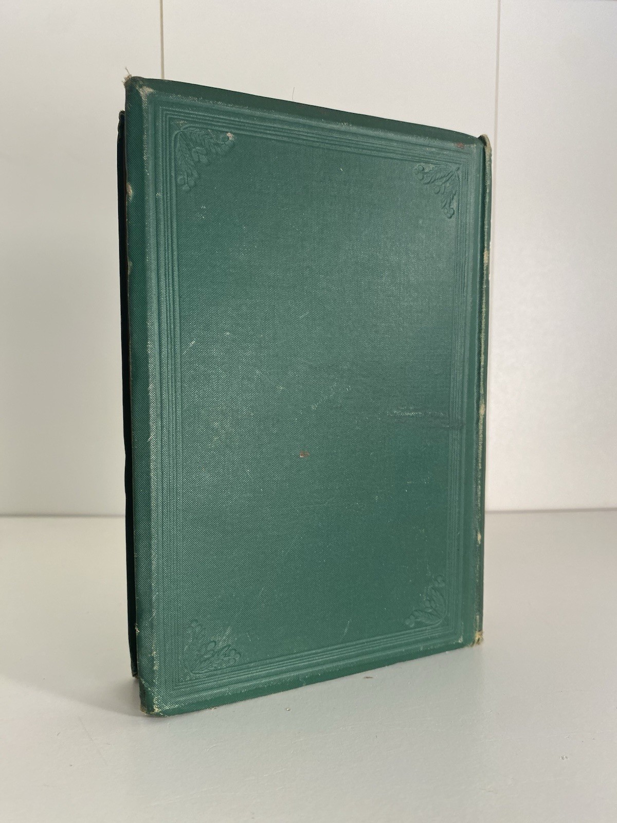 1880 John Milton Poetical Works Illustrated Antique Hardcover Victorian Binding