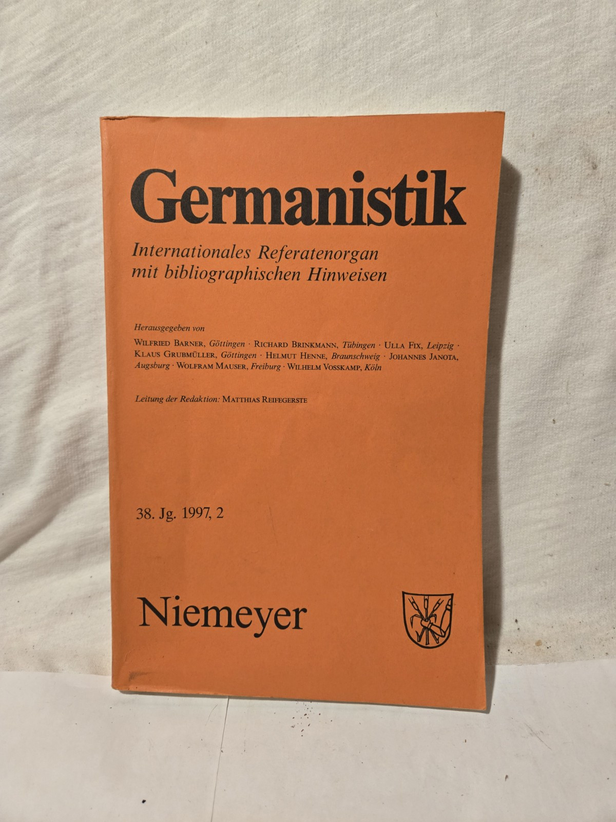 5 Volumes Germanistik 1997 – 1998