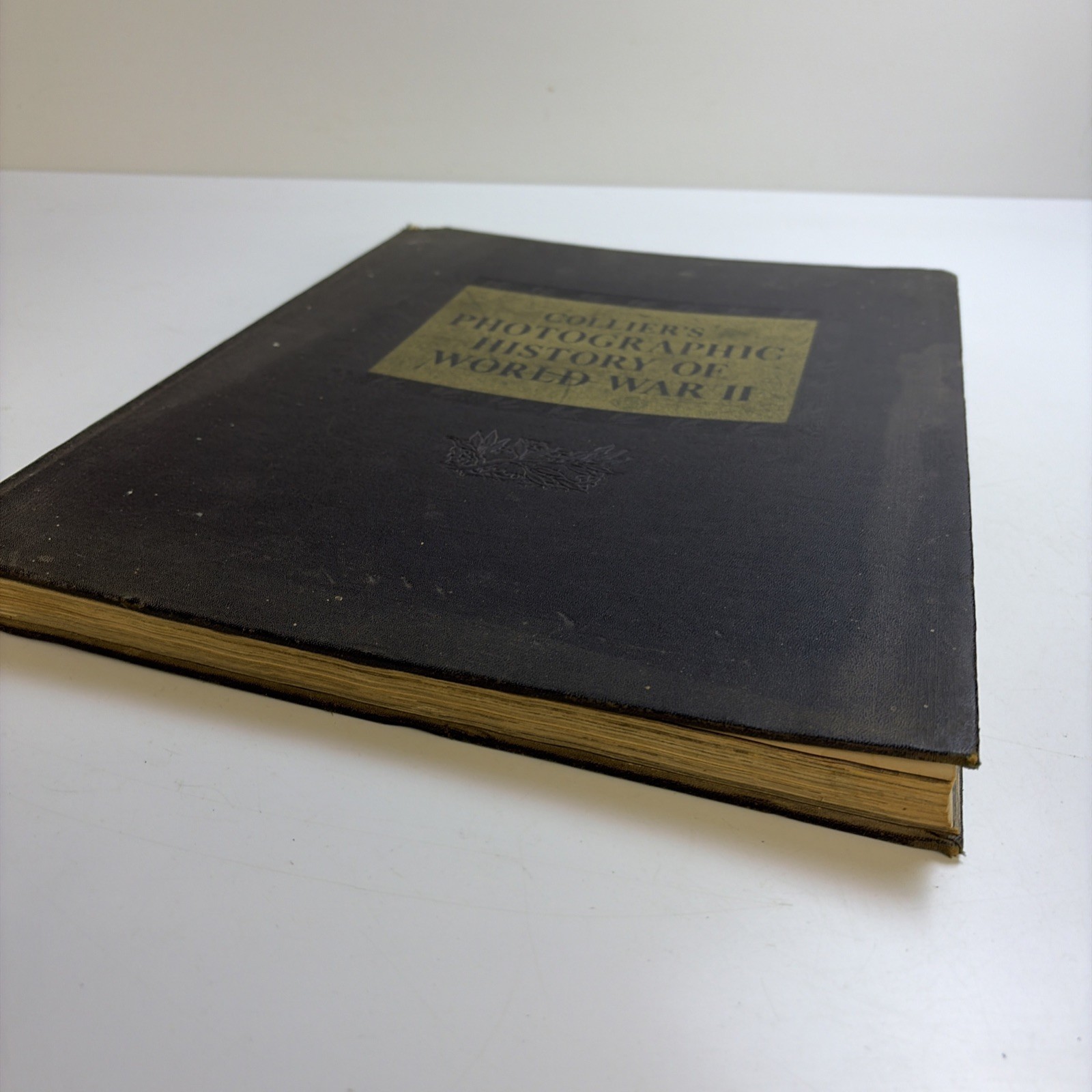 Vintage Collier’s Photographic History of World War II Hardcover Photo Book