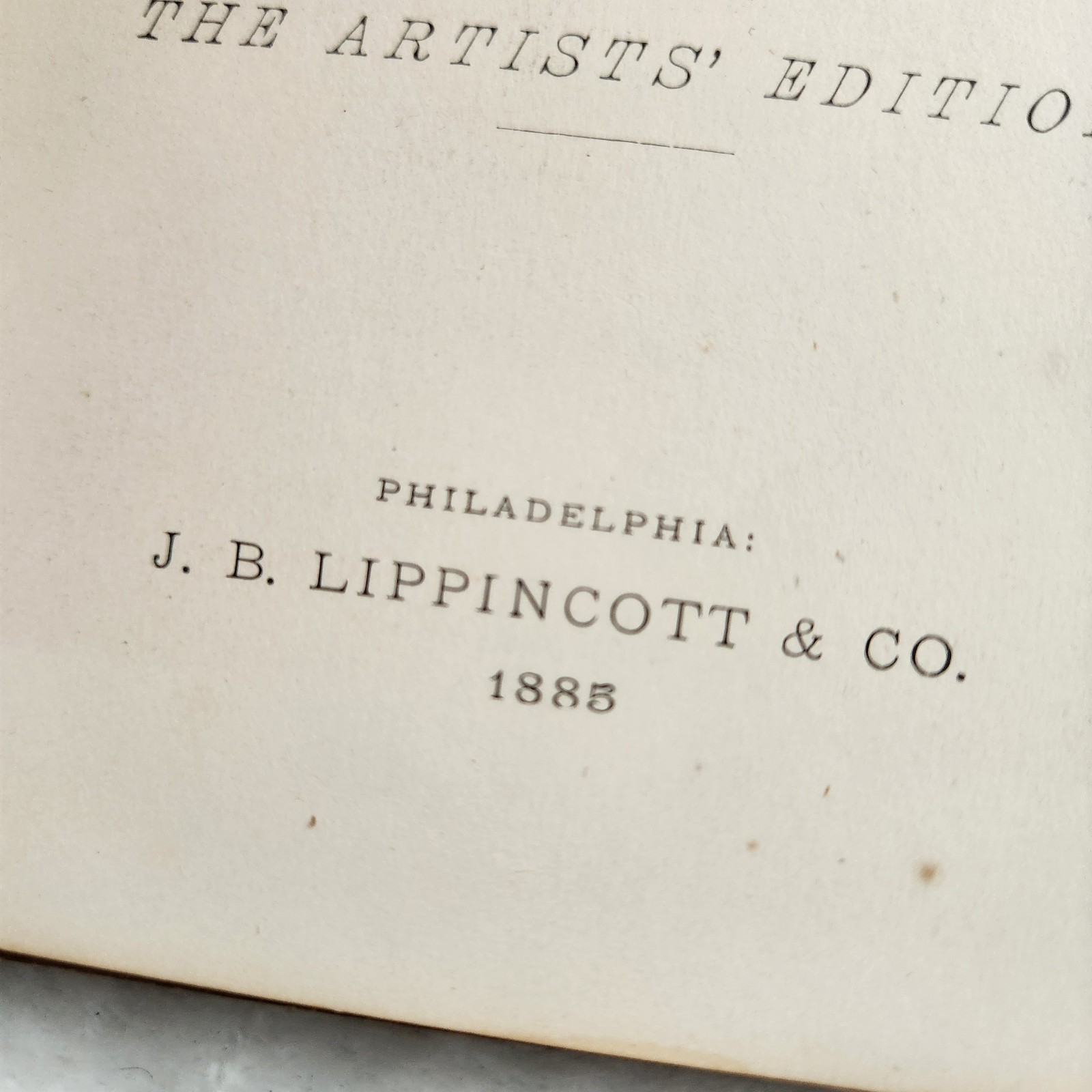 Gray’s Elegy Written in a Country Church-Yard 1885 Artists Edition Gold Leaf