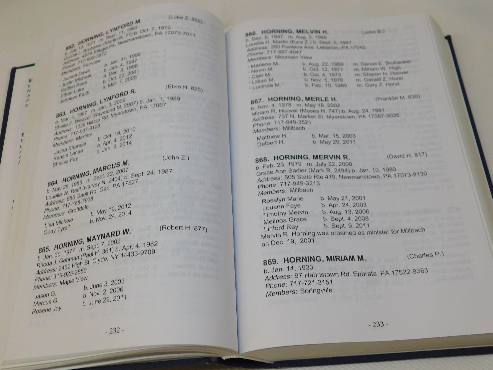 2015 DIRECTORY OF THE WEAVERLAND CONFERENCE MENNONITE CHURCHES 2015 PA VA NY WI
