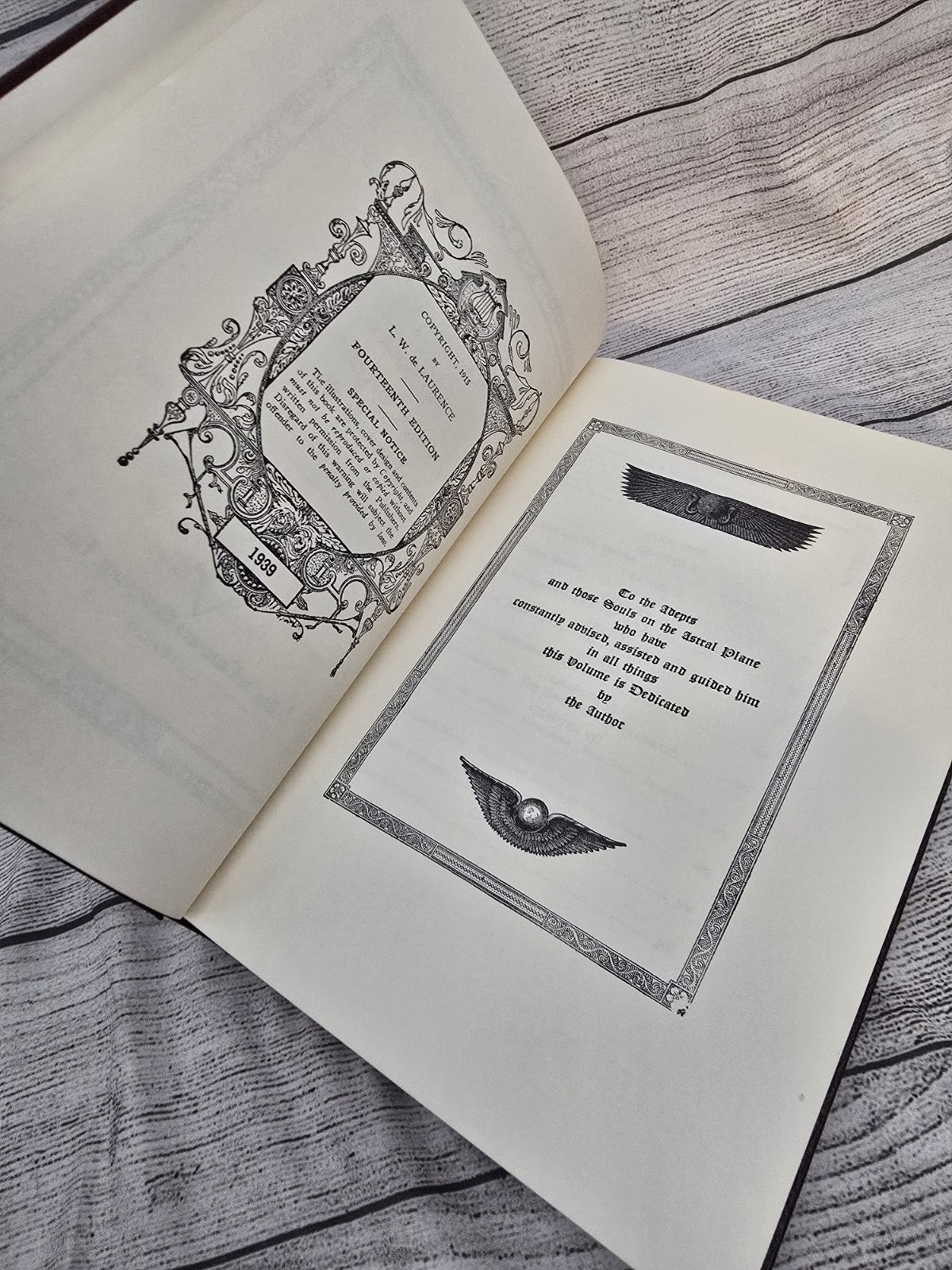 The Great Book of Magical Art, Hindu Magic & Indian Occultism L.W. de Laurence