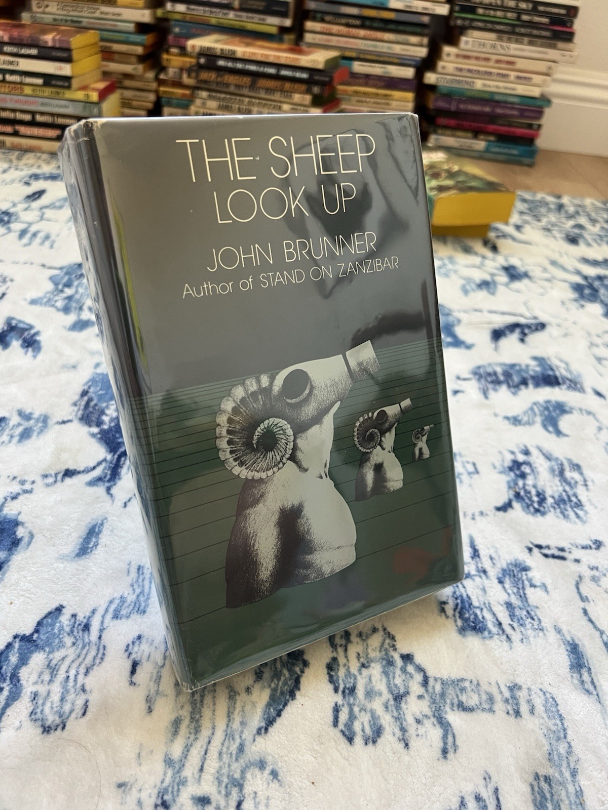 The Sheep Look Up by John Brunner 1972 1st Edition Harper/Row HCDJ BCE
