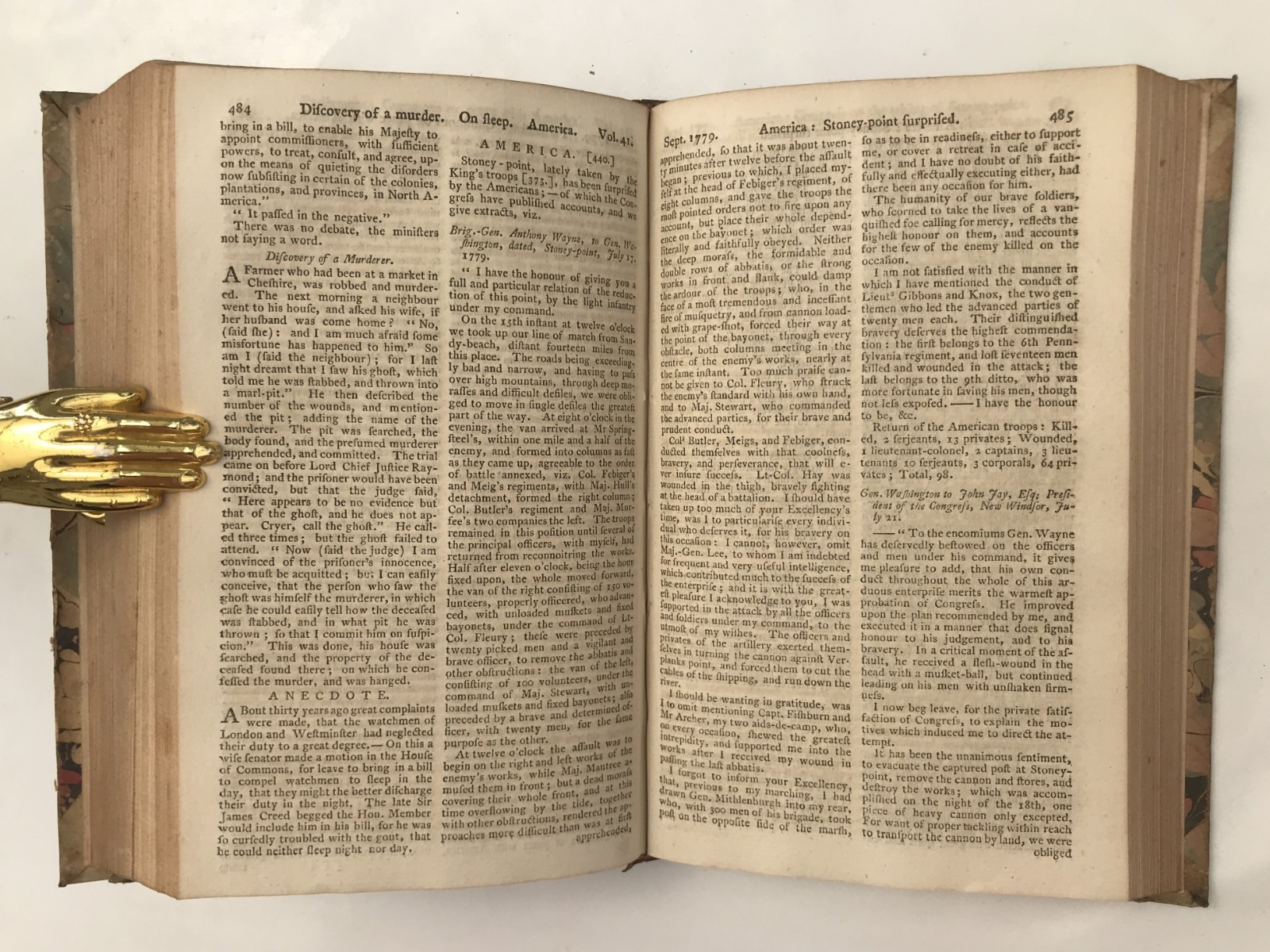 1779 SCOTS MAGAZINE Vol. 41 History Politics Affairs AMERICA Resolution Congress