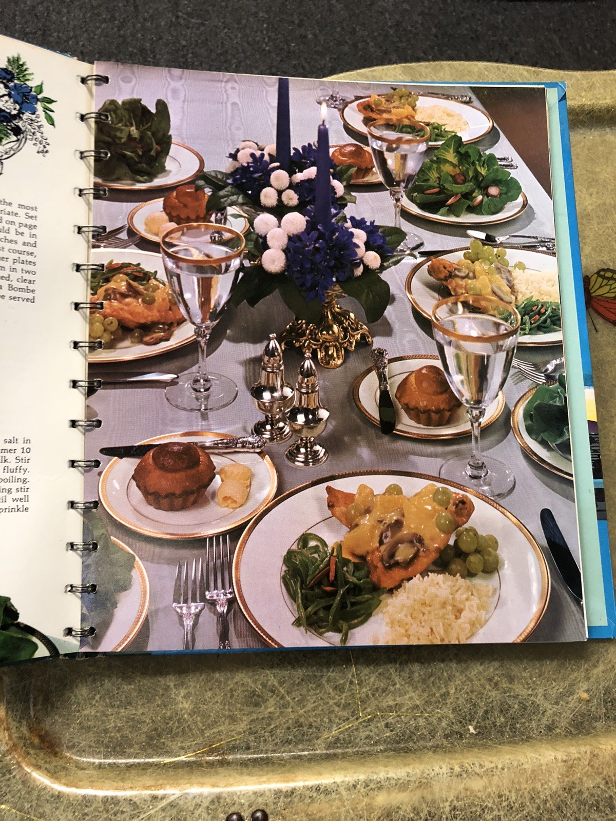 Betty Crocker Hostess Cookbook 1967 1st Ed/2nd Print Spiral Bound