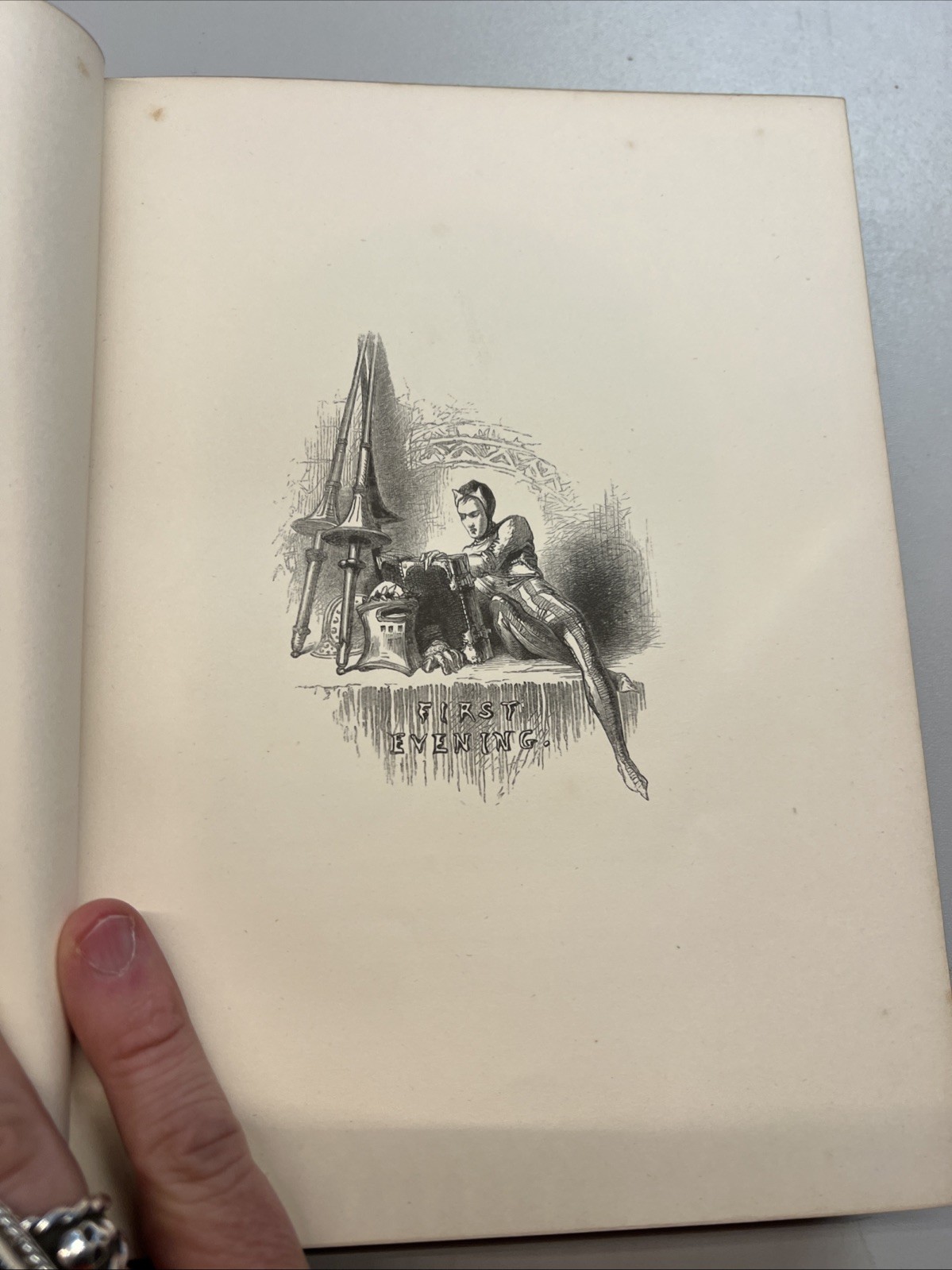 Antique Book “Illustrated A Festival Of Song” By The Greatest Poets~F. Saunders