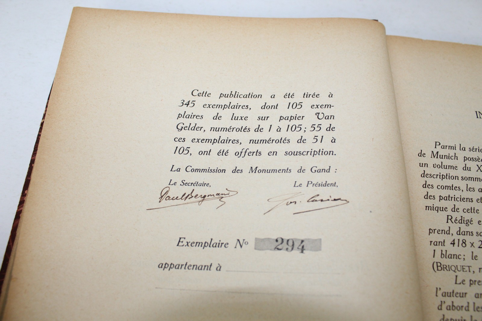 Armoiral de Flandre du XVI Siecle by Paul Bermans – 1919 Ltd Ed #d French