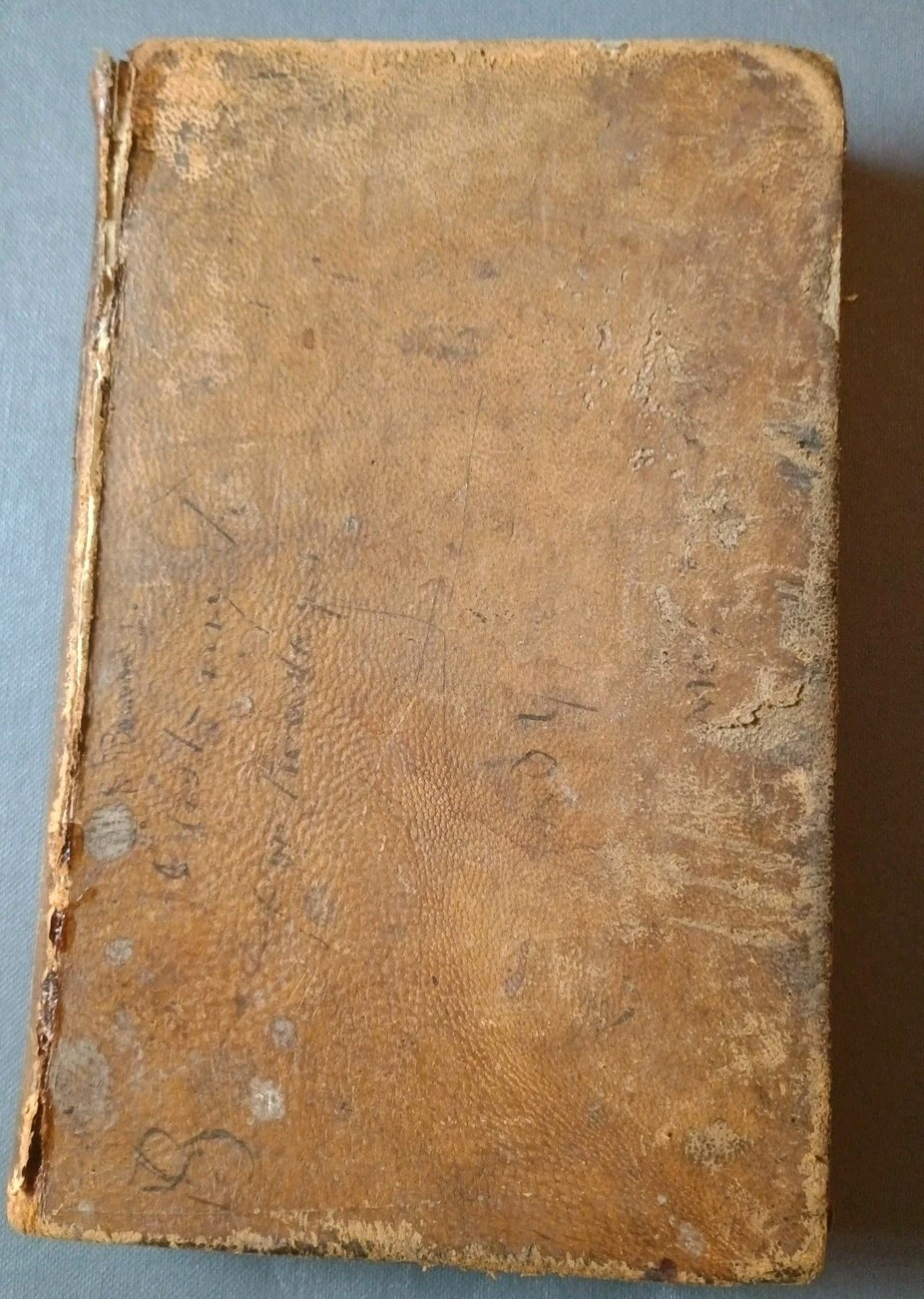 “Elementary Algebra” by Charles Davies, 1857 HC Schoolbook Textbook Mathematics