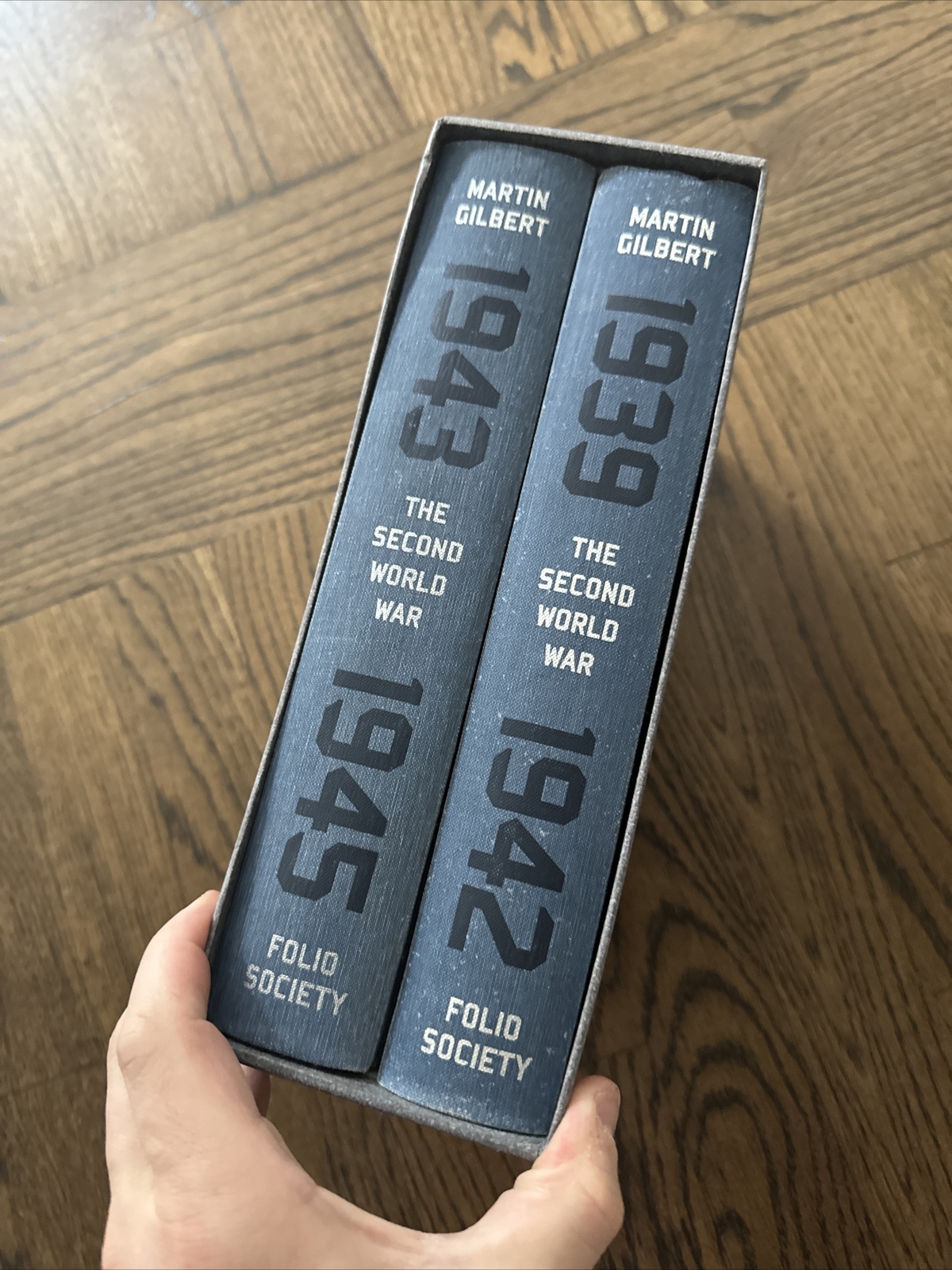 THE SECOND WORLD WAR by Martin Gilbert – 2004 Edition Folio Society W/ Slipcase