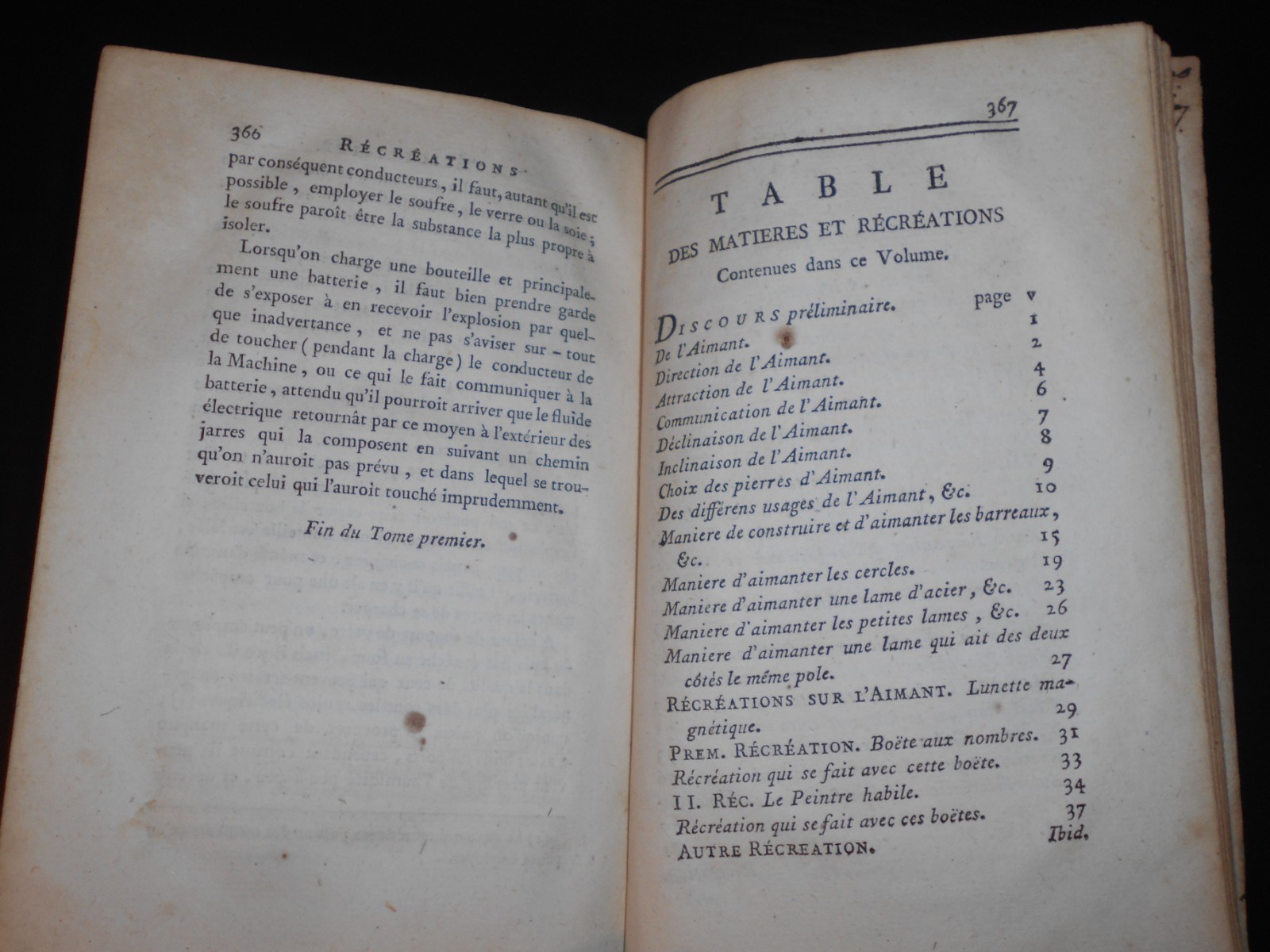 1786 magic occult magical tricks physics magnets electricity science illusions