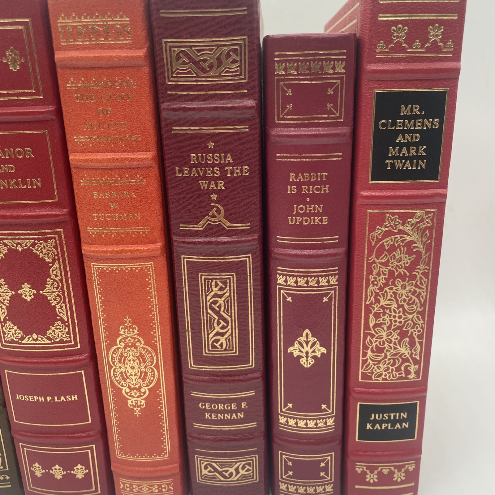 Franklin Library book lot of 8 leatherbound Classics