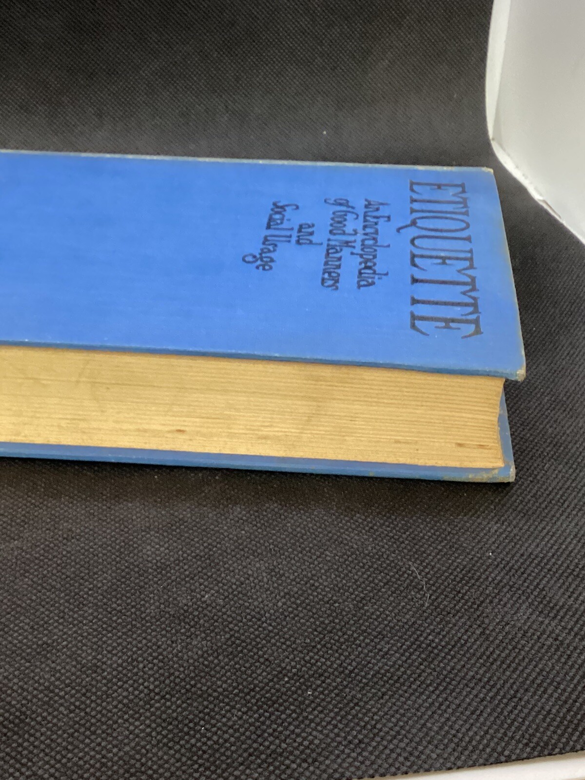 ETIQUETTE-Enclyclopedia of Good Manners/Social Usage by G.Rosiere Hardcover 1923