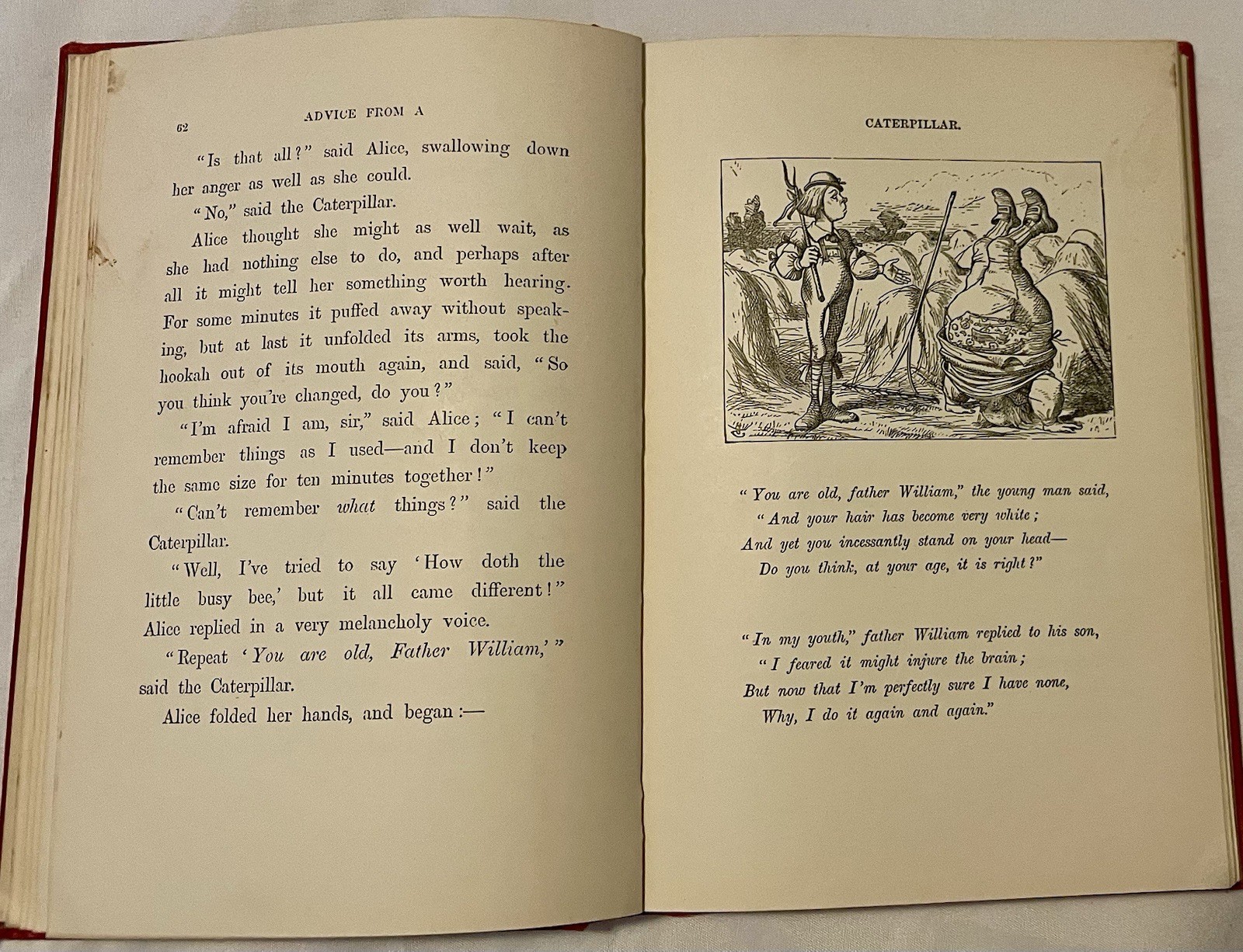 Alice’s Adventures in Wonderland-Lewis Carroll HC 1941 Facsimile Of First Ed.