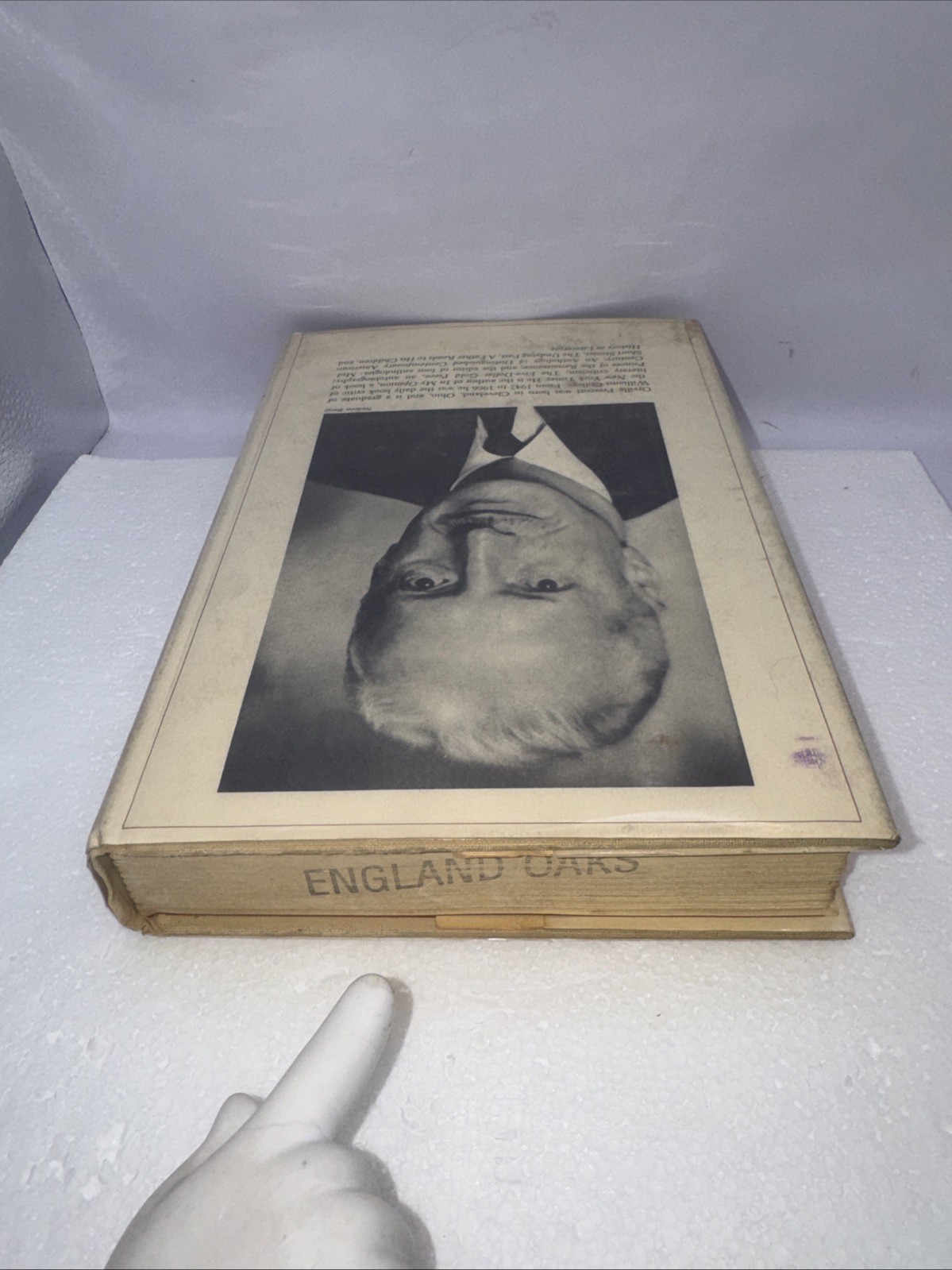 Orville Prescott HISTORY AS LITERATURE 1st Edition