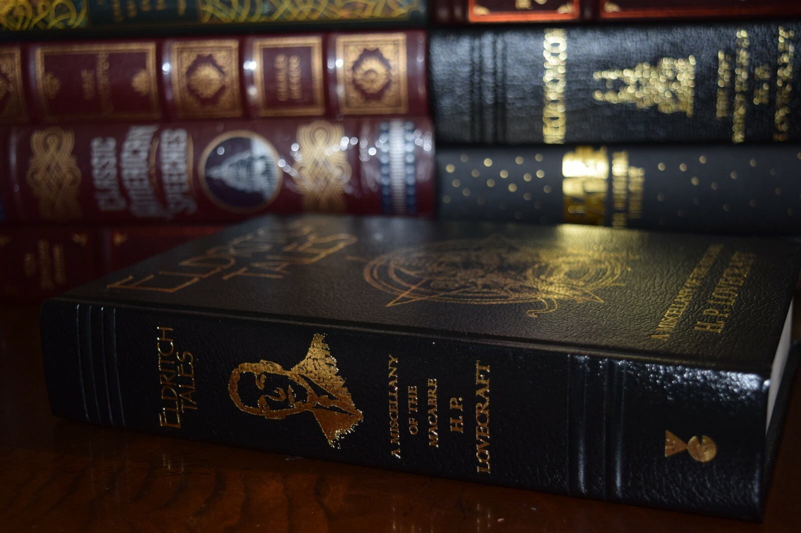 Miscellany Macabre Eldritch Tales Lovecraft New Deluxe Leather Bound Hardcover