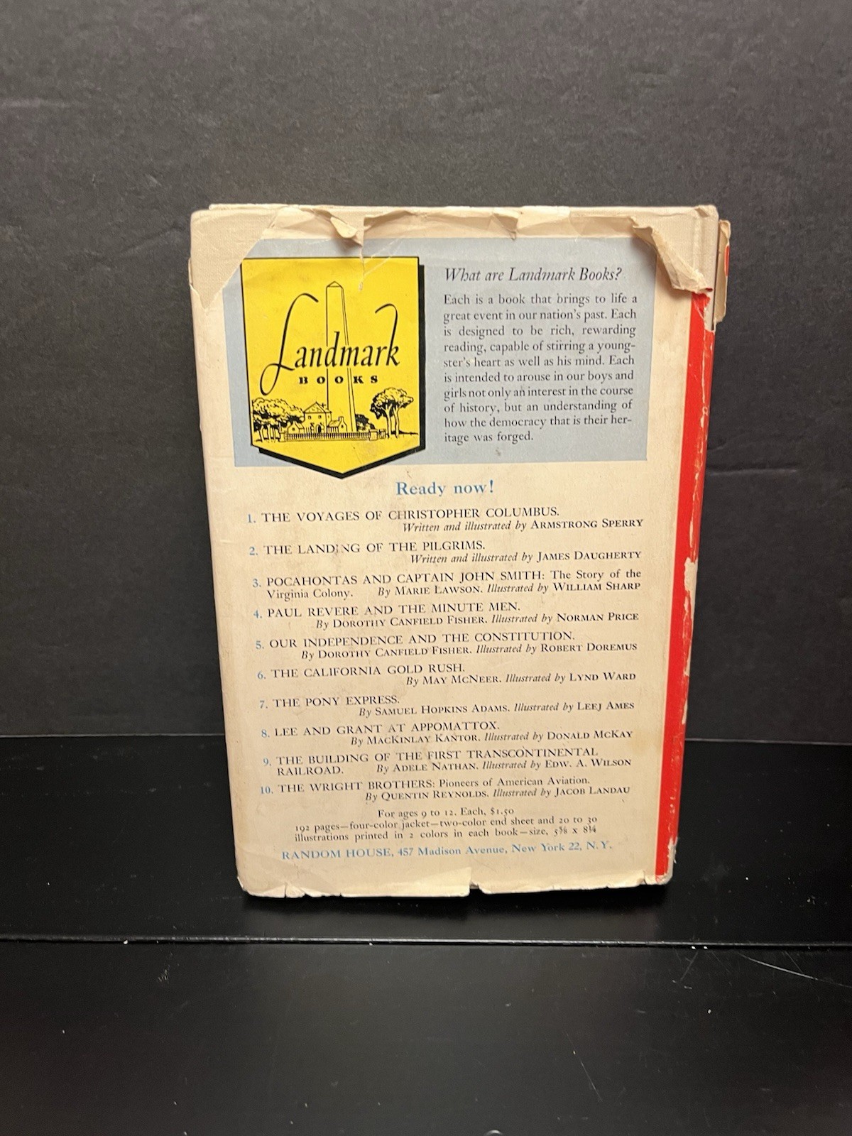 Our Independence and the Constitution Landmark Books Hardcover 1950 Fisher VTG