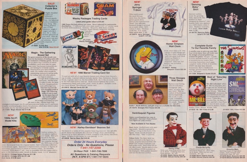 8 old Johnson Smith Co. Curios Gags Jokes Toys Gifts Fun Novelty Catalogs on DVD