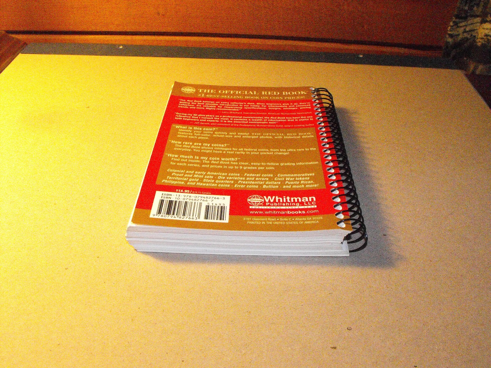 2010 Red Book of U.S. Coins Spiral by R.S. Yeoman and Kenneth Bressett…