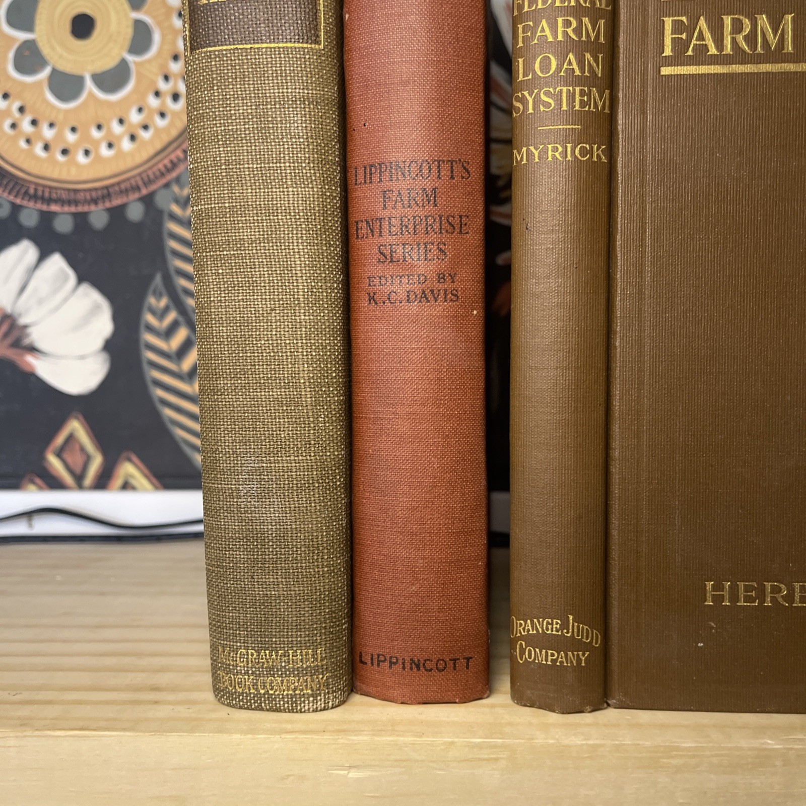 Antique 1916-1929 Agriculture Lot (3) – Orange Judd, Lippincott, McGraw-Hill