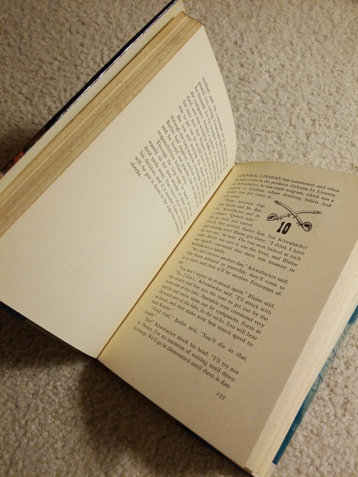 The Brass and the Blue by James Keene (1956, First Printing) Hardcover Vintage