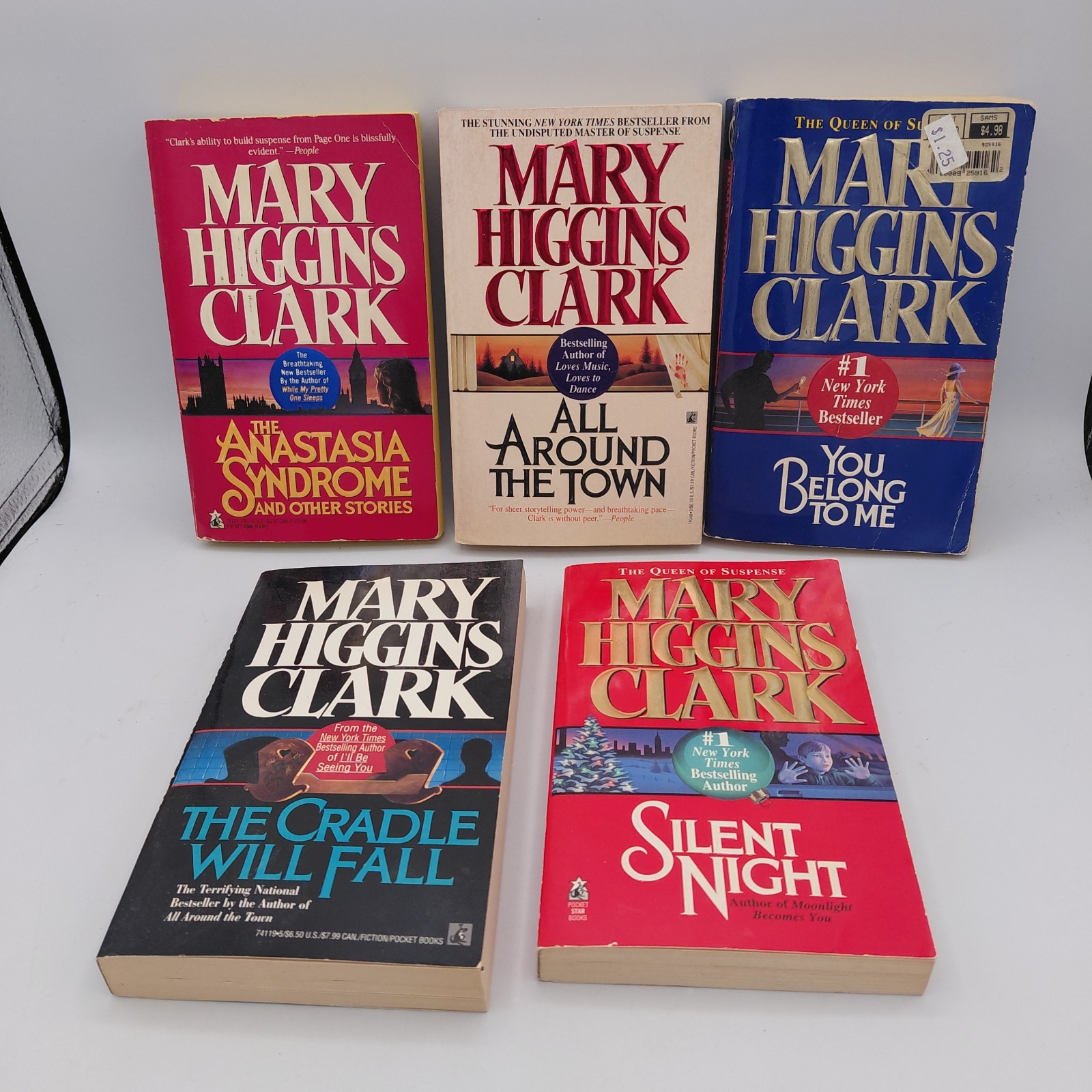 Mary Higgins Clark Lot of 23 Suspense Novels – Books Paperback Editions