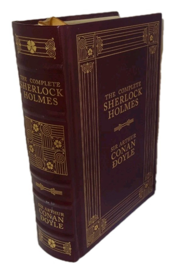 The Complete Sherlock Holmes Barnes & Noble 2009, Doyle, HC Leatherbound Book