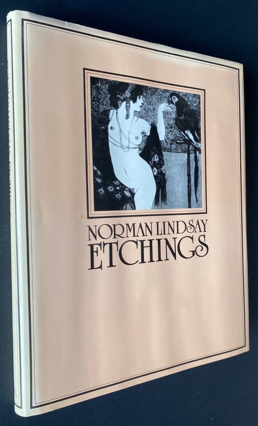 1982 NORMAN LINDSAY ETCHINGS *LIKE NEW*w 100 FULL PAGE PLATES FREE EXPRESS W/W
