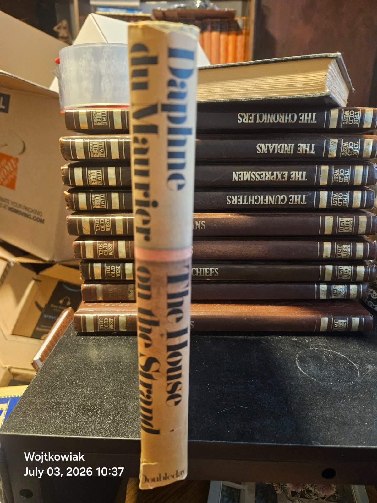 107# Daphne du Maurier 2 Book Lot Parasites 1950 House on Strand 1969 HC