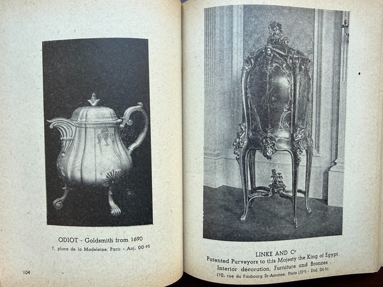 Vintage Guide Book- A Companion For a Visit to the Louvre Museum Paris, France