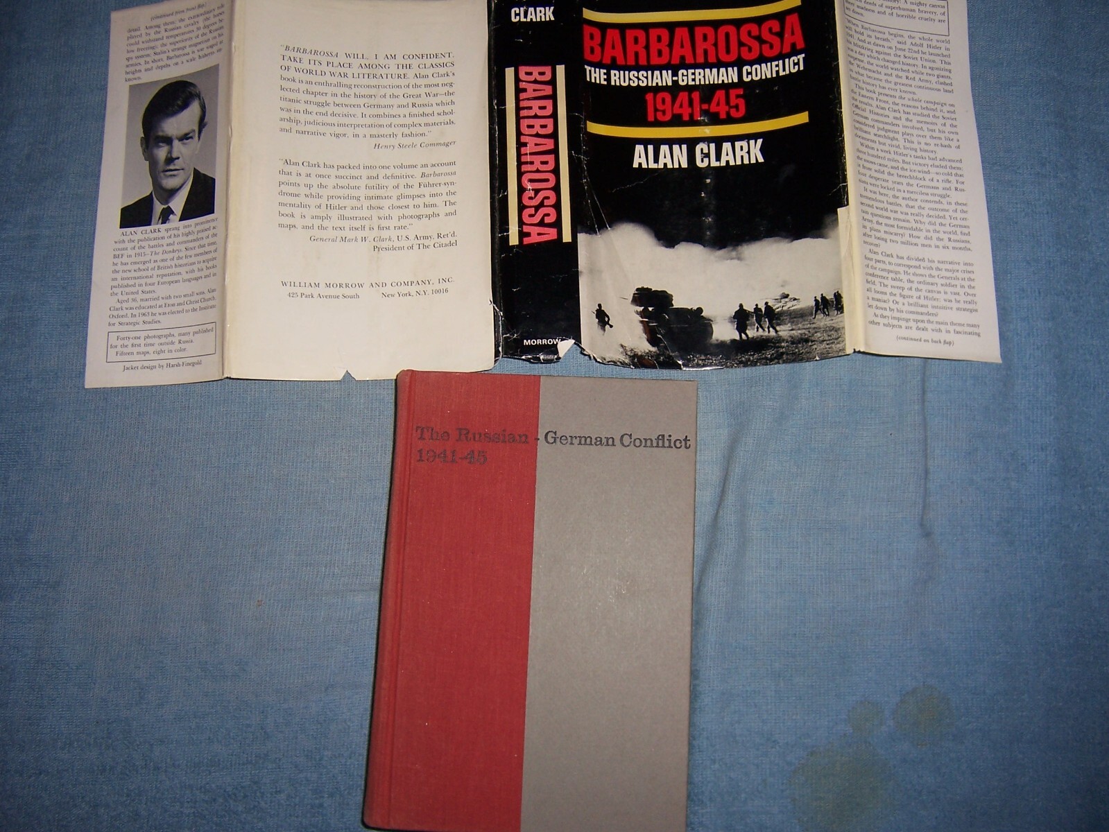 BARBAROSSA by Alan Clark/1st Ed/HCDJ/Military & War/WWII (1939-45)