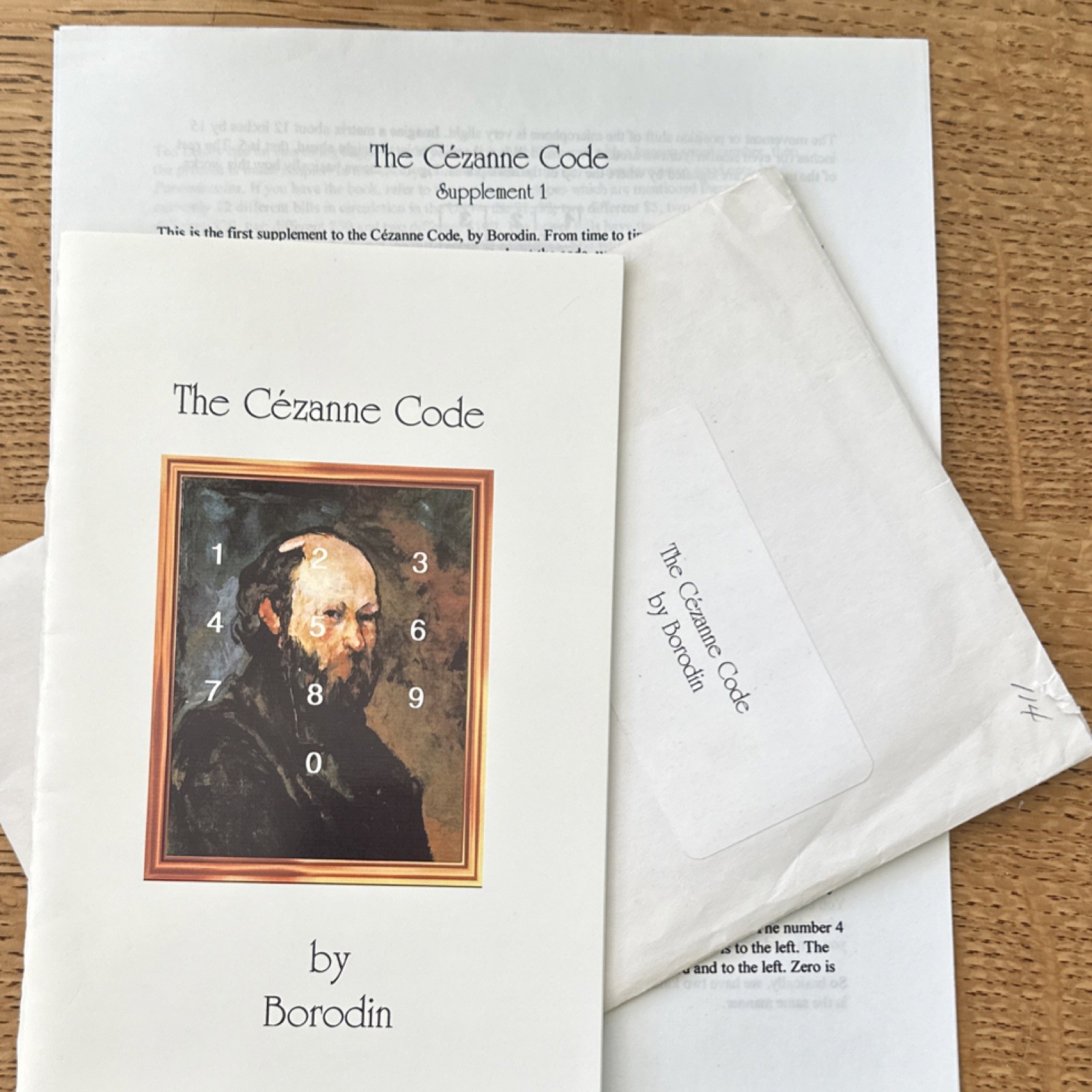 The Cézanne Code by Borodin Art Illustrated Softcover English